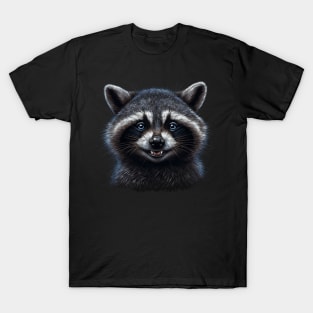 Raccoon Innocent Face T-Shirt